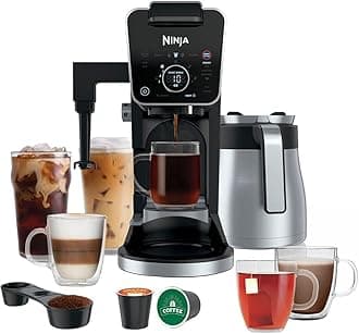 Ninja (Refurbished CFP305 DualBrew Pro Specialty 12-Cup Drip Coffee Maker Thermal Carafe (Renewed)