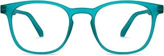 HUSTLR Lenskart | Zero Power Bluecut & Antiglare Computer Eyeglasses | Full Rim Square Shape | As Seen On Shark Tank | For Men & Women | Medium | LB E14058-W