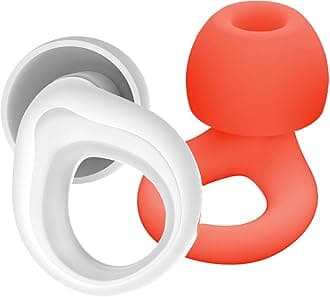 Ear Plugs for Sleeping White-Red