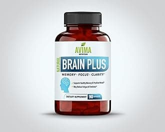 Neuro Plus Advanced Brain Booster | Premium Brain Function Supplement | Improves Memory, Focus & Mental Performance | Reduces Stress & Fatigue | 100% All-Natural Nootropic