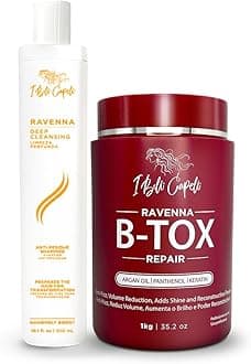 Ravenna Kit Btox Mask Repair 1kg/35.02 oz+ Anti-Residue Shampoo 300ml/10.1 fl.oz