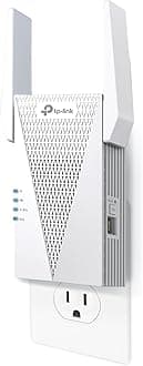 TP-Link AX1800 WiFi 6 Range Extender with Ethernet Port | Internet Signal Booster for Home | Dual-Band Wireless Repeater Amplifier | Access Point Mode | APP Setup | OneMesh Compatible (RE615X)