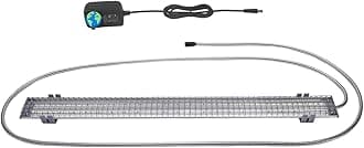 M&M Cage Company EZ PetLight with ChewGuard - 24 Inch LED, Full Spectrum for Parrots and Hook Billed Bird Cages