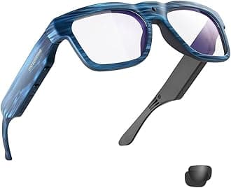 OhO Smart Glasses,256G Camera&Bluetooth Sunglasses with Open Ear Speaker Headset Headphone,Indoor&Outdoor Sports,Photochromic Lens, for Men/Women