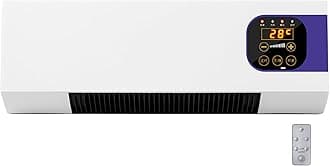 Air Conditioning Fan Unit Wall Mounted,Air Conditioner Fan With Remote,1500W Wall Mounted Air Cooler,Winter Warmer Small Multifunctional Cooling Supplies Home Appliance For Bedroom,Living Room