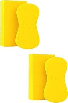 Large Sponges for Cleaning - 2 Pack - Multi-Purpose Cleaning Sponge, Large Sponges for Cleaning, Household Cleaning Sponges, Tile Grout Sponge, Sponges for Painting, Large Sponge for Washing Car
