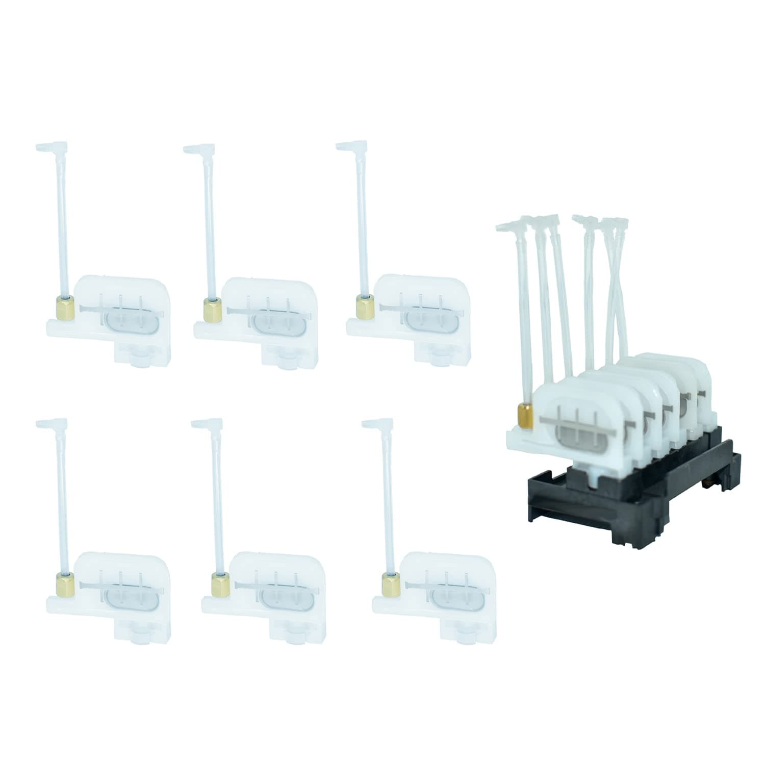 12 PCS DTF Printer Damper, Small Ink Damper for DX5 L1300 L801 L805 L810 L850 L800 L1800 Printer