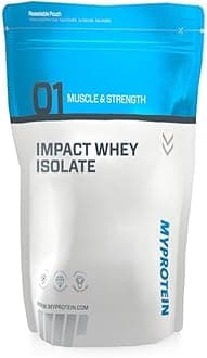 Myprotein Whey Protein Isolate, Natural Chocolate Flavor, 5.5 lbs (2.5 kg)