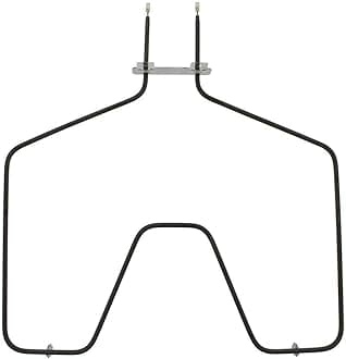 Kitchen Basics 101 WB44K5012 Bake Heating Element Replacement for GE Ken more Sears Whirlpool Electric Range Oven 1944, 325883, 326365, 340521, 4334928, 8029, AH249247, EA249247, PS249247, WB44K5012E