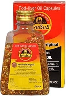 Merck SevenSeas Original Cod Liver Oil Capsules- 500 Pieces - Free EXPEDITE Shipping (3)