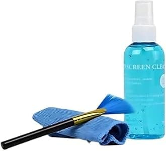 Professional Clean Pro 3 in 1 Multi-Purpose LCD Cleaning Kit with Cloth | Brush | Liquid Solution for Cameras | Binoculars | Laptops |PC Monitors