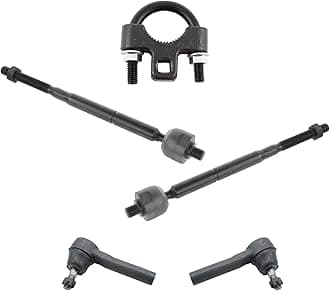 TRQ Front Inner Outer Tie Rod End Set w/Tool for Town & Country Grand Caravan