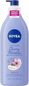 NIVEA Oil Infused Cherry Blossom and Jojoba Oil Body Lotion,499.8 ml (Pack of 1)