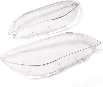 G-PLUS Clear Lens Headlight Headlamp Lense Cover, Compatible With BMW F01 F02 7 Series 740i 740Li 750i 750Li 760i 760Li 2009-2015, Replacement Left Right Side 1 Pair