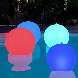 2 Pcs Solar Glow Balls