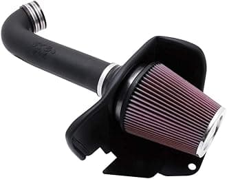 K&N Cold Air Intake System: High-Flow Air Filter, Increase Performance & Towing: Compatible with 2011-2023 Dodge/Jeep Durango, Grand Cherokee, 57-1563