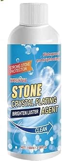 MOZABEE ENTERPRISE Stone Crystal Plating Brighten Luster Marble, Granite & Stone, Marble & Granite Floor Cleaner Help to Remove Stains Grease Grime Water Spots Fingerprints Smudges
