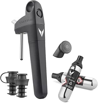 Pivot Plus Wine Preservation System- Black