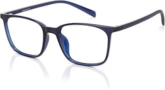 LENSKART BLU | Zero Power Blue Cut Computer Glasses | Gaming Glasses | Anti Glare, Lightweight & Blocks Harmful Rays | UV Protection Specs | Men & Women | Medium | LB E13526