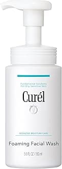 Curel Foaming Gentle Cleansing Face Wash Cleanser for Dry, Sensitive Skin 150 ml