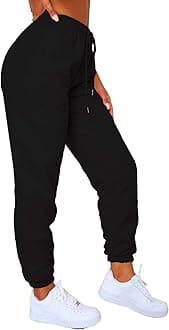 Waitfairy Sweatpants Women - Joggers for Women High Waist Baggy Sweat Pants for Womens Joggers with Pockets