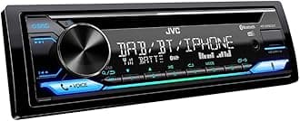 KD-DB922BT CD Car Radio with DAB+ and Bluetooth Hands-Free Kit (USB, AUX-In, 3 x Pre-Out 2.5 V, Amazon Alexa, Sound Processor, 4 x 50 W, VAR Lighting)