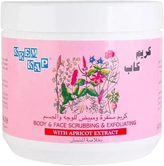 Body & Face Scrubbing & Exfoliating, For All Skin Types, Remove Dead Skin, Increase Skin Smoothness, 500 ml, Apricot