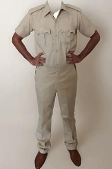 REGALIA Men's Security Guard Uniform (Shirt & Trouser/Pant) with Complete Accessories Set & Labels, EACH