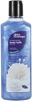 Skin Cottage Premium Rice Milk Body Wash 400 ml – Deep Moisturizing Bath Wash with Natural Goat’s Milk Proteins for Soft, Hydrated Skin