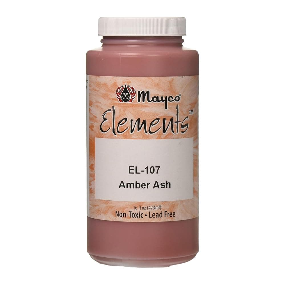 Elements Glaze, Amber Ash EL-107, 1 Pint