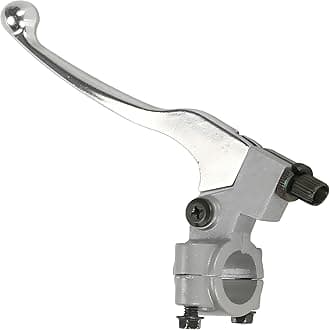 HIAORS Silver Brake Clutch Handle Lever for CT100U CC100X Mini Trail Bike 98cc 3HP 196cc 200cc Extreme Mini Bike 22mm 7/8" Handler bar Parts
