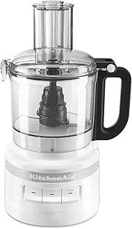 KitchenAid 7-Cup Food Processor, White, KFP0718