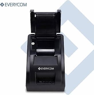 Everycom EC-58 58mm (2 Inches) Direct Thermal Printer- Monochrome Desktop (1 Year Warranty) (USB)