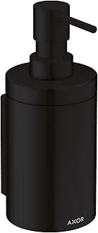 AXOR Universal Circular Modern Bath and Kitchen Sink Soap dispenser in Matte Black, 42810670