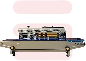 Top Model FR-900 Master Machines Heavy Duty Continuous Horizontal Band Sealer, Automatic Band Sealing Machine, Automatic Packaging Machine With Stainless Steel Body