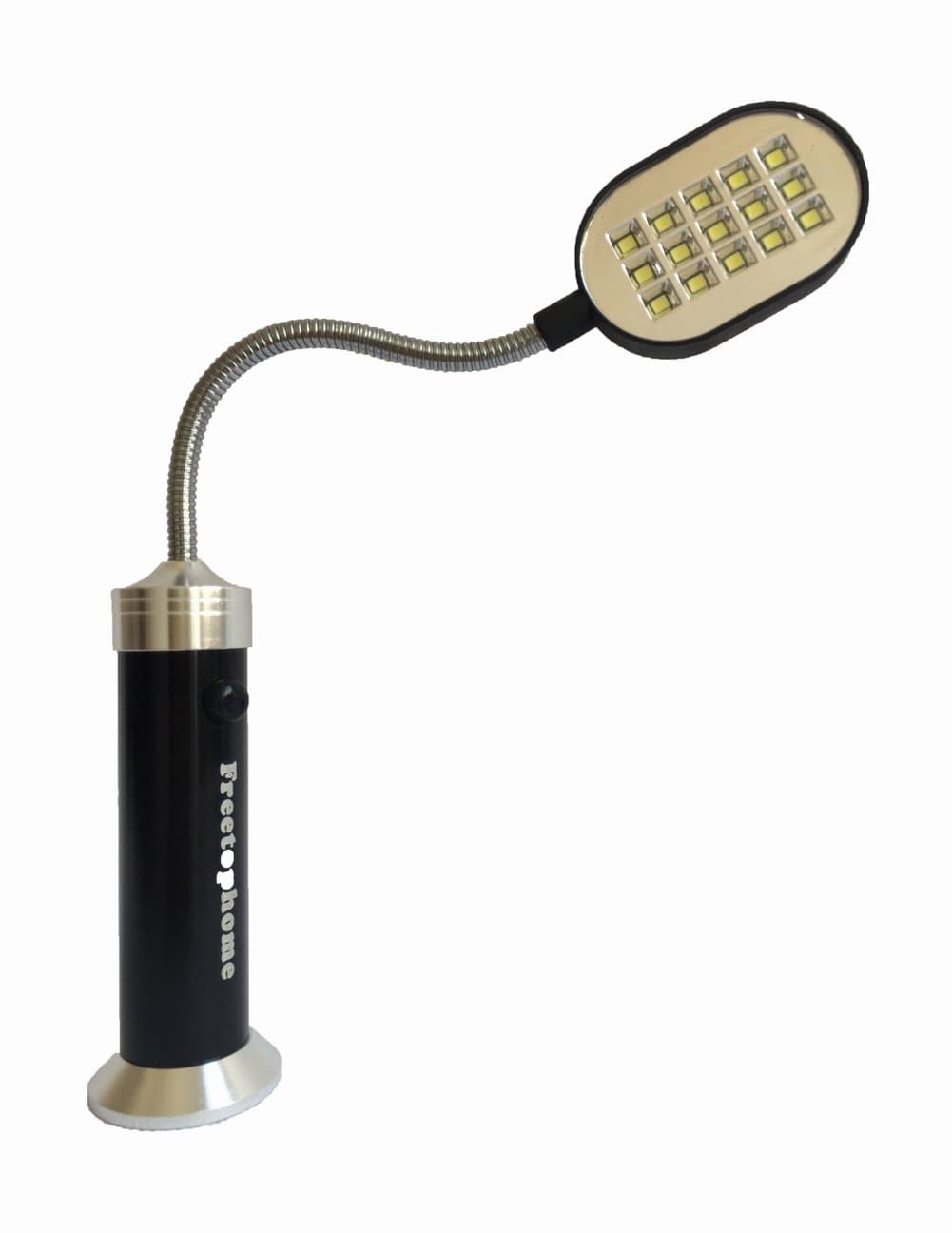 Super Bright Mini Flexible Flashlight,Magnetic LED Camping Lights,3W LED Lamp,aaa Battery Operated,Aluminum