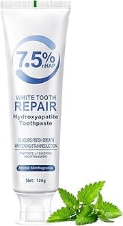 Hydroxyapatite Toothpastes for Enamel Protection and Tooth Strengthening, Gentle Mint, Safe for Sensitive Teeth, Daily Oral Care for Fresh Breath & Oral Health (1)