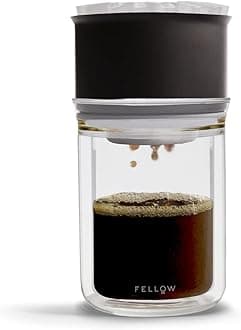 Stagg [X] Pour-Over Coffee Maker Set - Kit Includes Stagg [X] Pour-Over Dripper, Stagg Double Wall Glass Carafe, and 20 Paper Filters