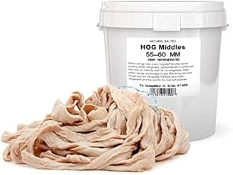 The Sausage Maker - Natural Hog Middles for Sausage (not chitterlings), 55-60mm (2 1/8"-2 3/8")