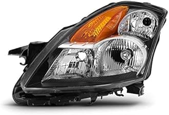 AKKON - For 07-09 Altima 4 Doors Sedan Halogen Type Driver Left Side Headlight Front Lamp Direct Replacement