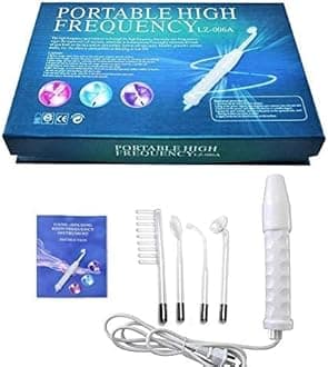 AHCP ACUPRESSURE HEALTH CARE PRODUCT High Frequency Machine Electric Therapy Device, Portable Handheld Electrotherapy Comb, Current Bar For Hair Growth Facial Acne Repaired Massager