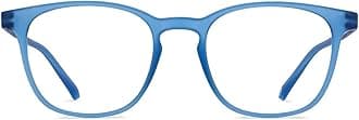 Lenskart | Zero Power Bluecut & Antiglare Computer Eyeglasses | Full Rim Square Shape | As Seen On Shark Tank | For Men & Women | Medium | LB E14058-W