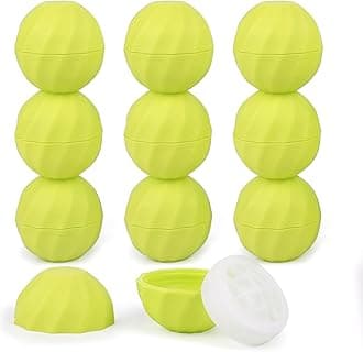 longway 0.24Oz (7ml) Empty Lip Balm Sphere Containers | Screw Cap Lipstick Tubes/Chapstick Tubes/Chapstick Holder for Lip Gloss & BPA FREE (Green)