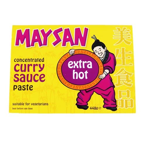 Maysan Extra Hot Curry Sauce - 12 Boxes