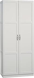 Sauder Select Storage Cabinet/ Pantry cabinets, White finish
