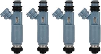 SCITOO Fuel Injectors Automotive Engine 12 Holes 4Pcs Replacement For Toyota For Camry 2000-2001,For Toyota For Solara 2000-2001