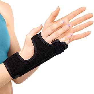 BraceAbilityUlnar Gutter Splint - for Finger Right or Left Hand Fixation Bracket (S)