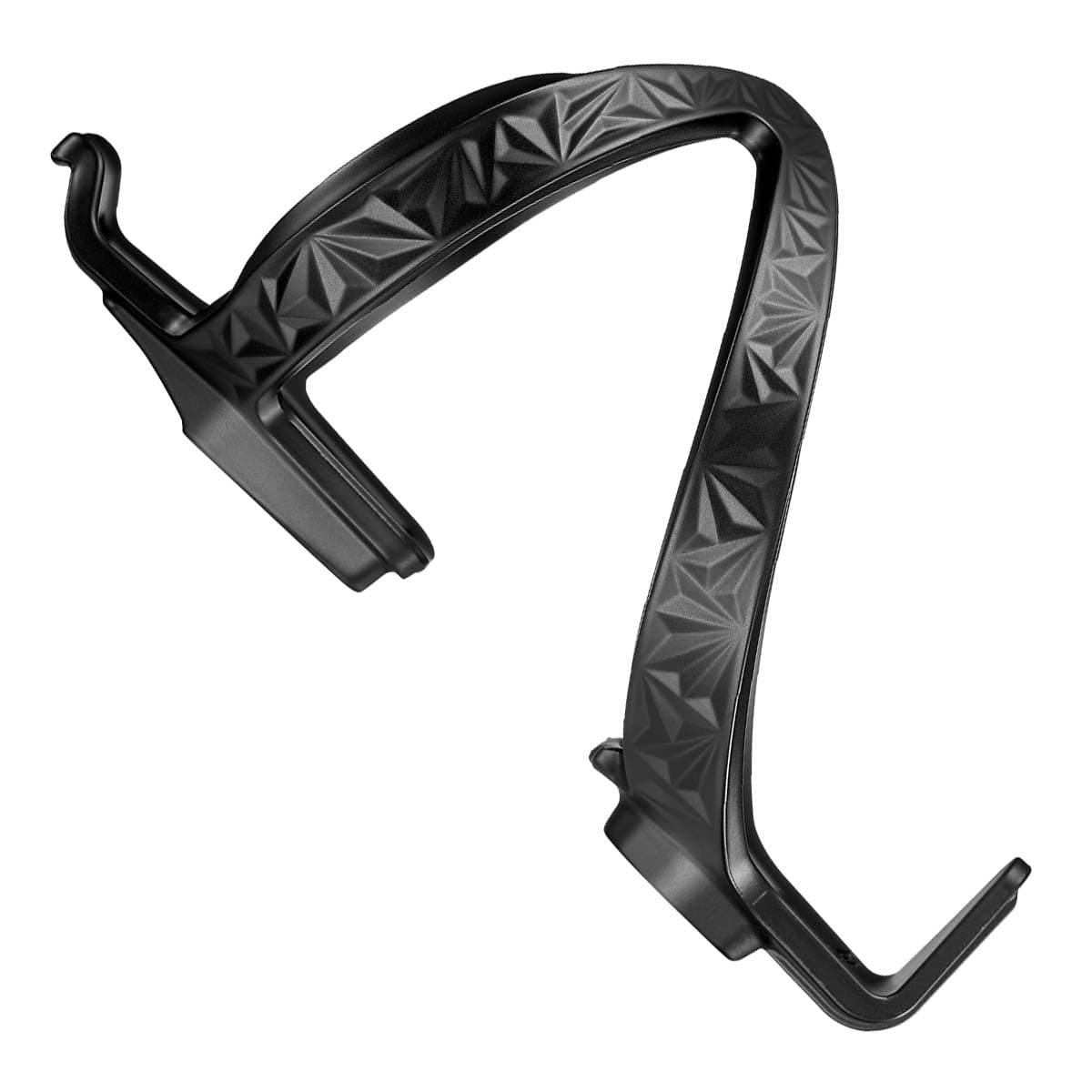 SupacazFly Cage Poly - Black 100% Polycarbonate Bottle Cage Durable Secure Road MTB Approved