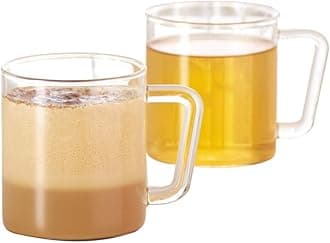 VCLM305 Vision Classic Large Mug (Set of 4), 10 oz (305ml), Glass