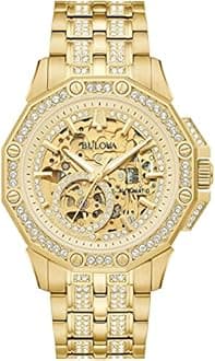 Bulova Automatic Watch 98A292, Gold